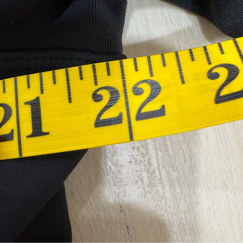 Athleta Delancey Dress Black Long Sleeve Fitted Women's 1X Athleisure Travel - Picture 12 of 16